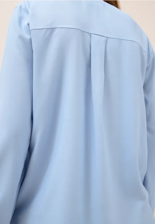 Tunika in Unifarbe mountain blue