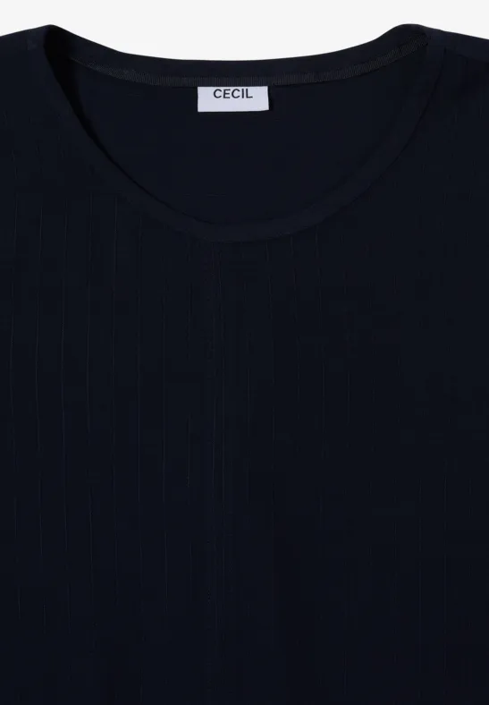 Bluse mit Tunnelzug urban dark blue