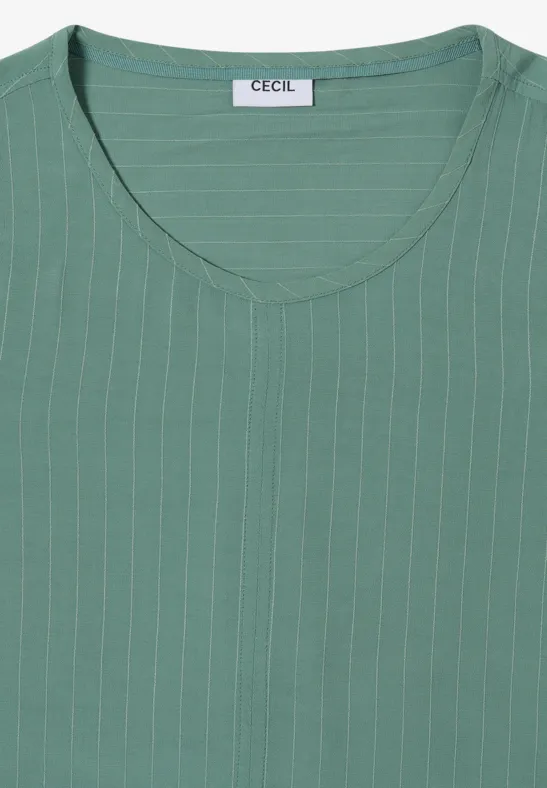 Bluse mit Tunnelzug jewel green