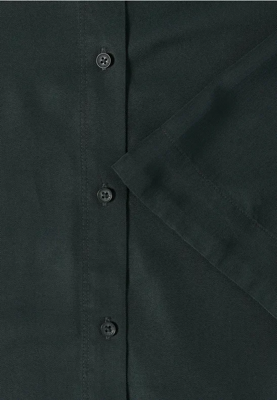 Lyocell overhemd blouse ink green