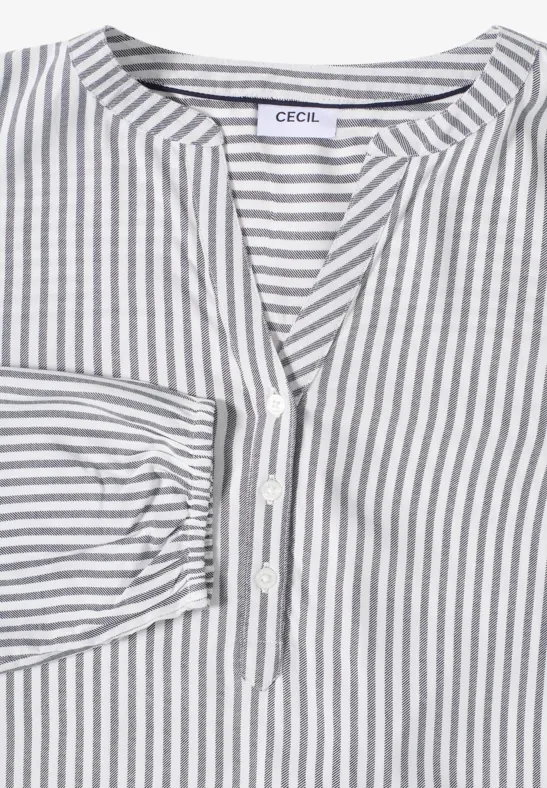 Gestreifte Tunika urban dark blue