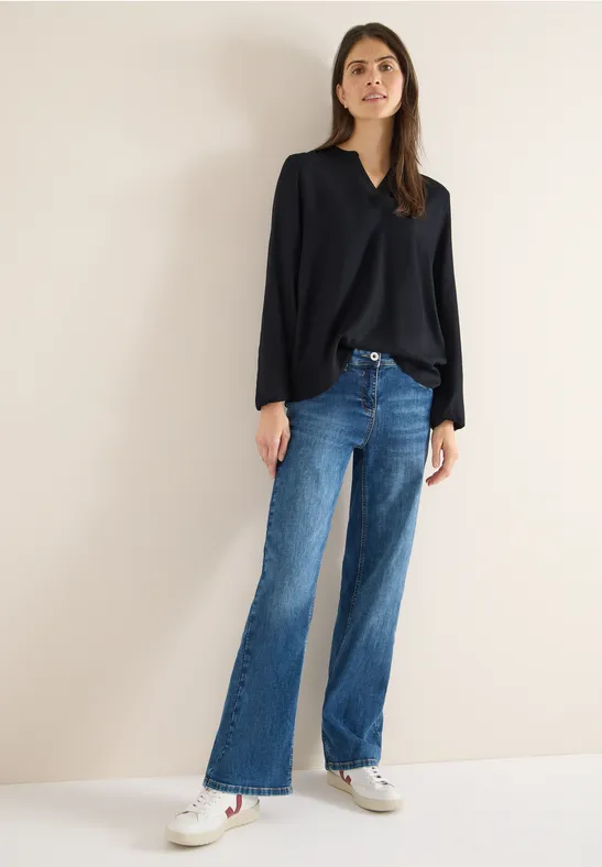 Tunique en couleur unie Black