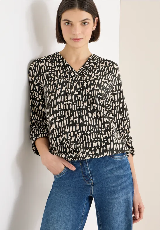 Blouse met trekkoord null