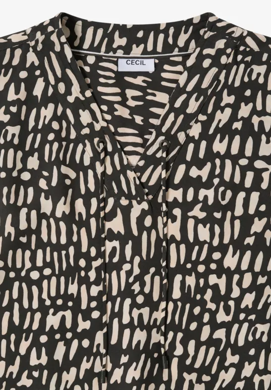 Blouse met trekkoord null