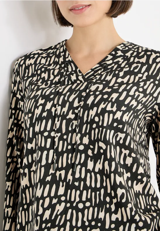 Blouse met trekkoord null