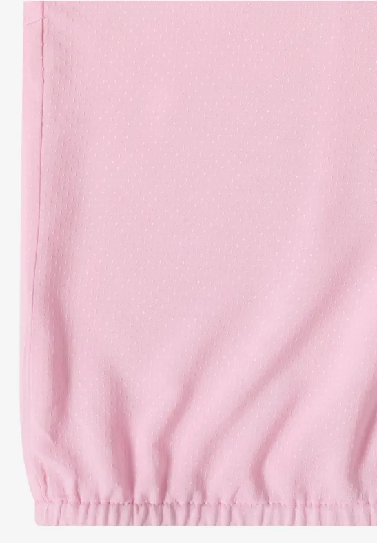 3/4-Arm Bluse mit Split Neck light blush rose