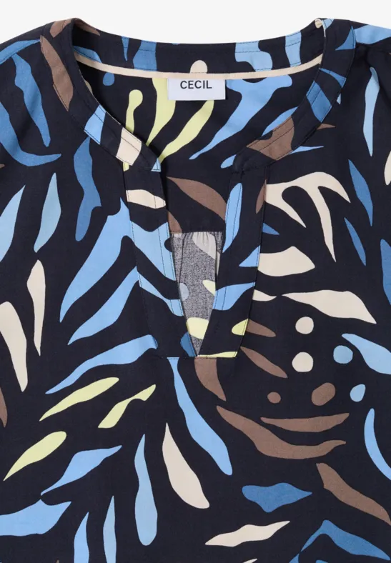 Blouse à motifs universal blue