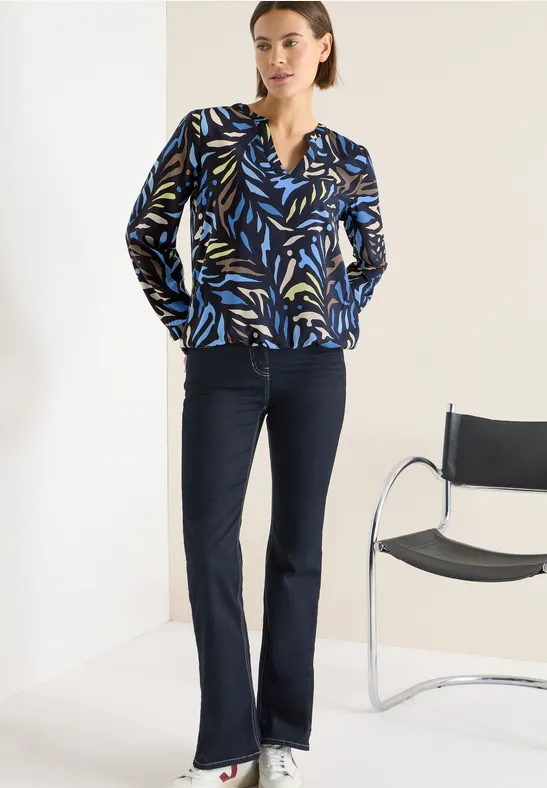 Blouse à motifs universal blue