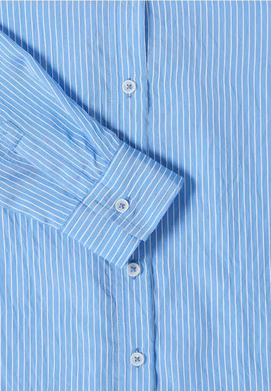 Chemisier à rayures fountain blue