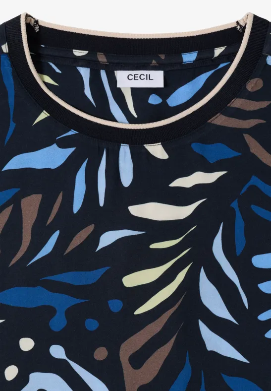 Blouse à motifs universal blue