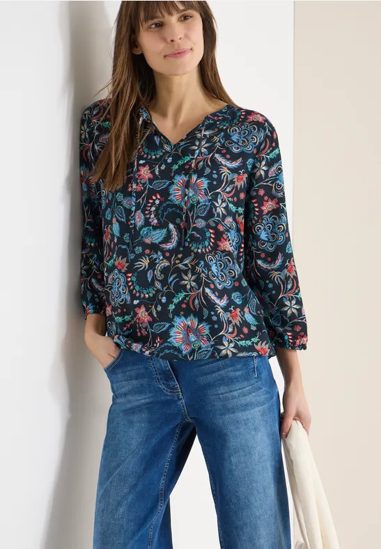 Blouse à motifs universal blue