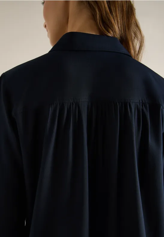 Chemisier en couleur unie universal blue