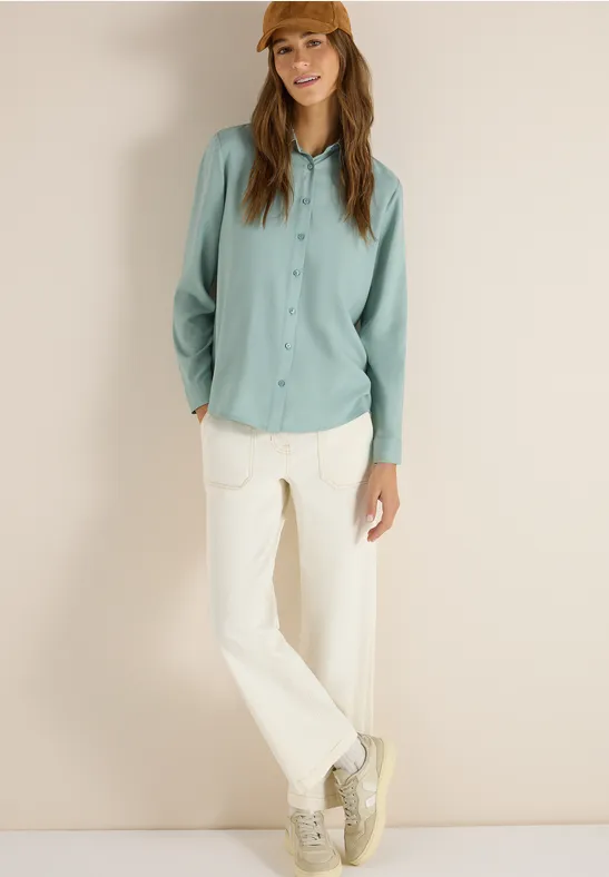 Chemisier en couleur unie mint sea green
