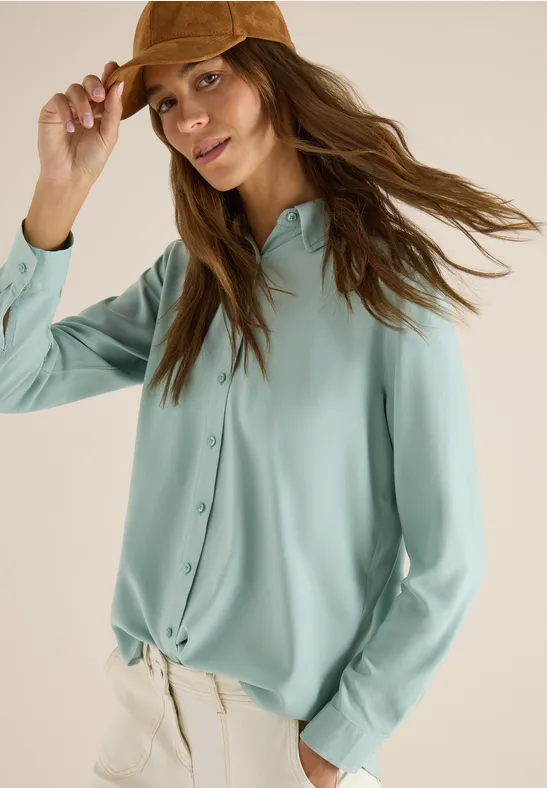 Chemisier en couleur unie mint sea green