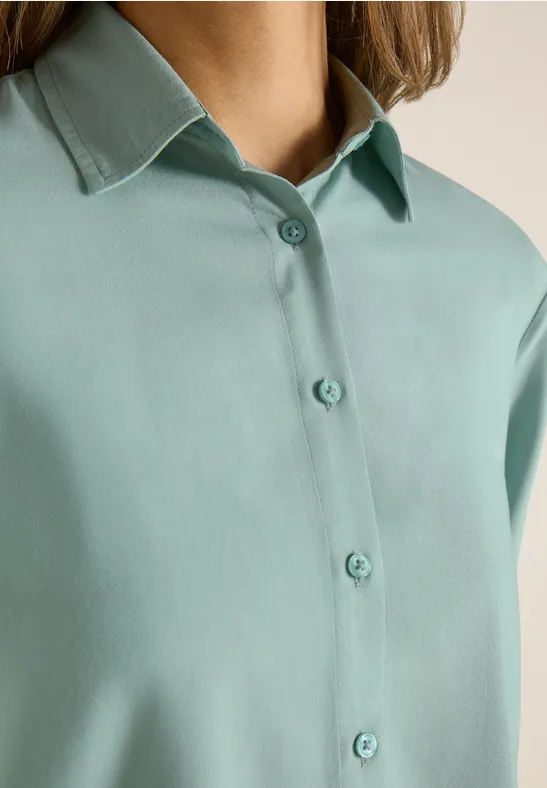 Chemisier en couleur unie mint sea green