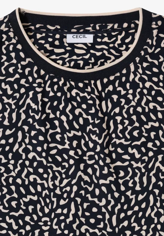 Blouse à motifs universal blue