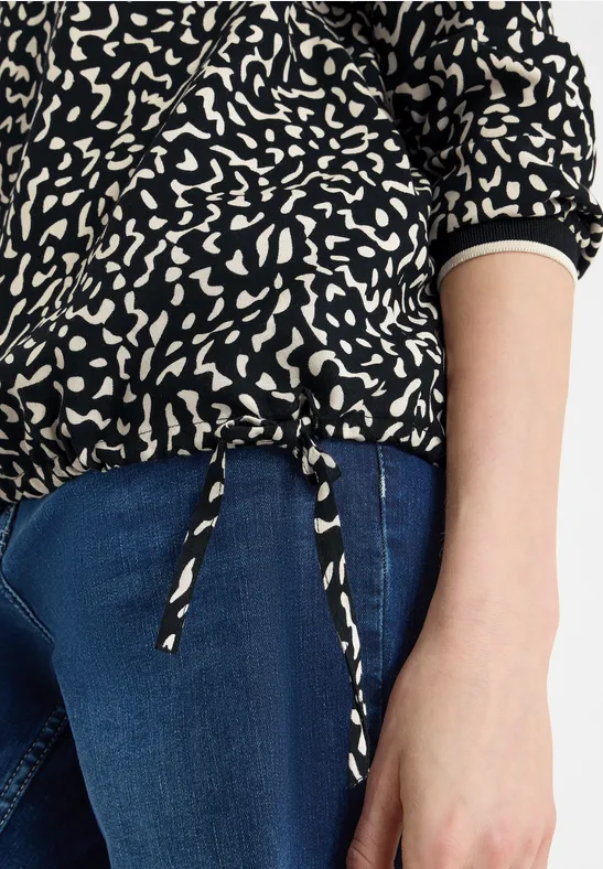 Blouse à motifs universal blue