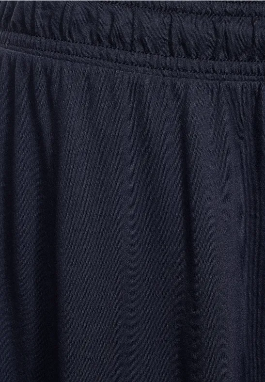 Jerseyrock in Unifarbe deep blue