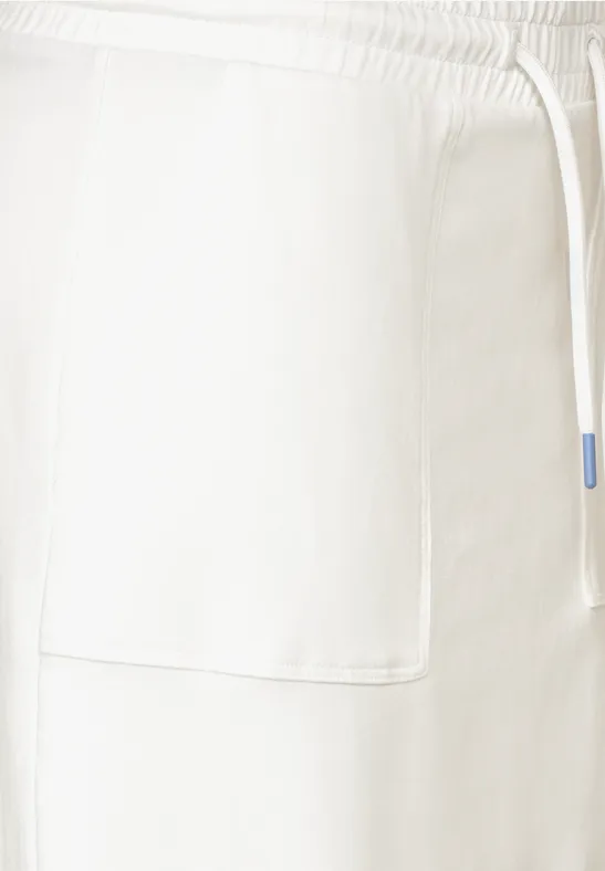 Jerseyrock im Joggstyle vanilla white