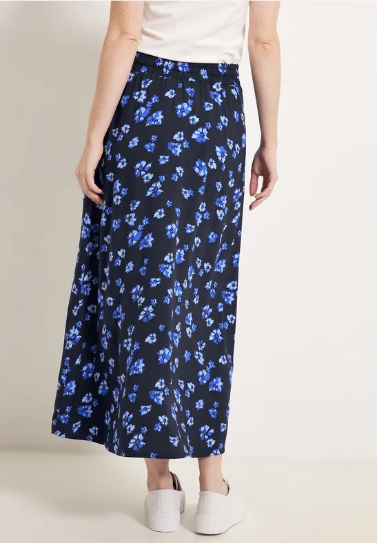 Maxi Printrock deep blue