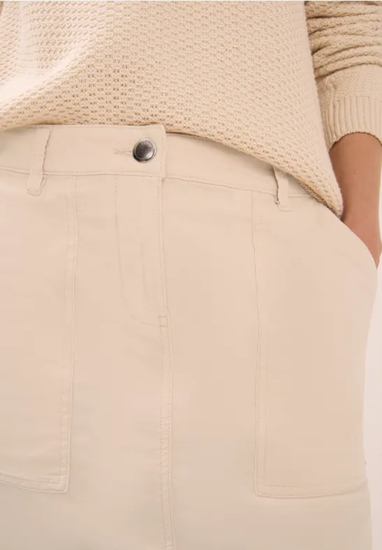 Feincord Rock oat milk beige