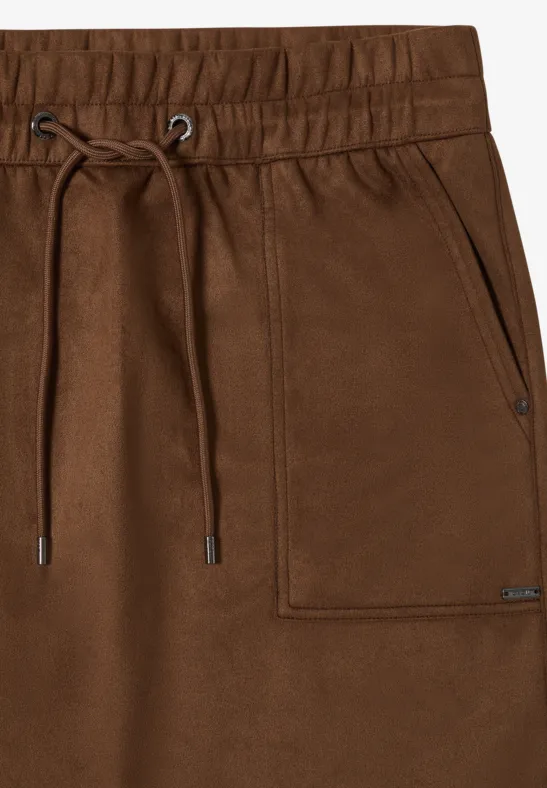 Veloursrock mocha caramel