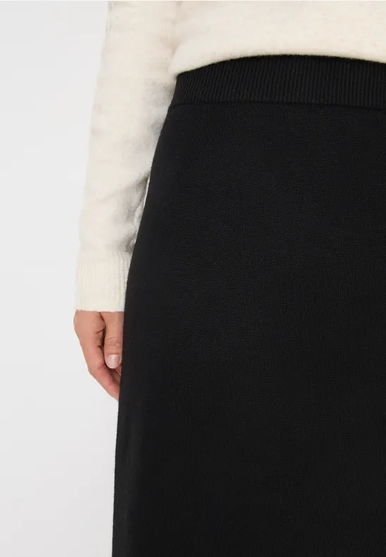 Rock mit Strukturdetails Black