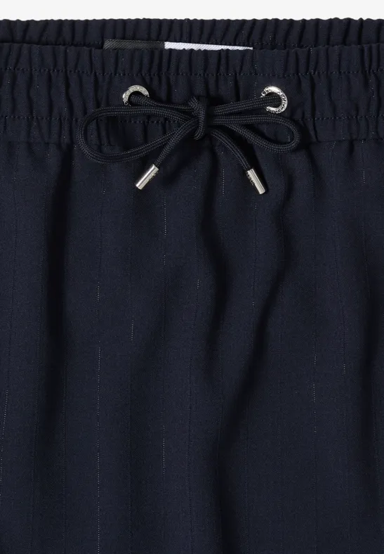 Jupe longueur genou avec détails scintillants universal blue