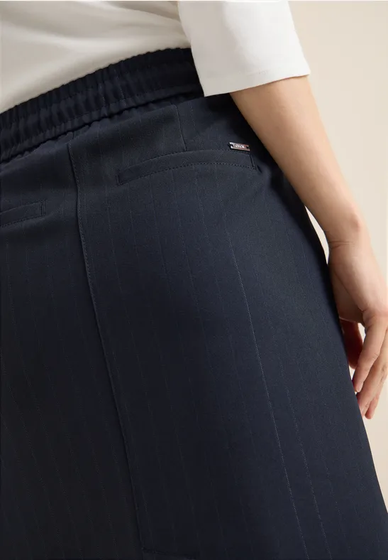 Jupe longueur genou avec détails scintillants universal blue