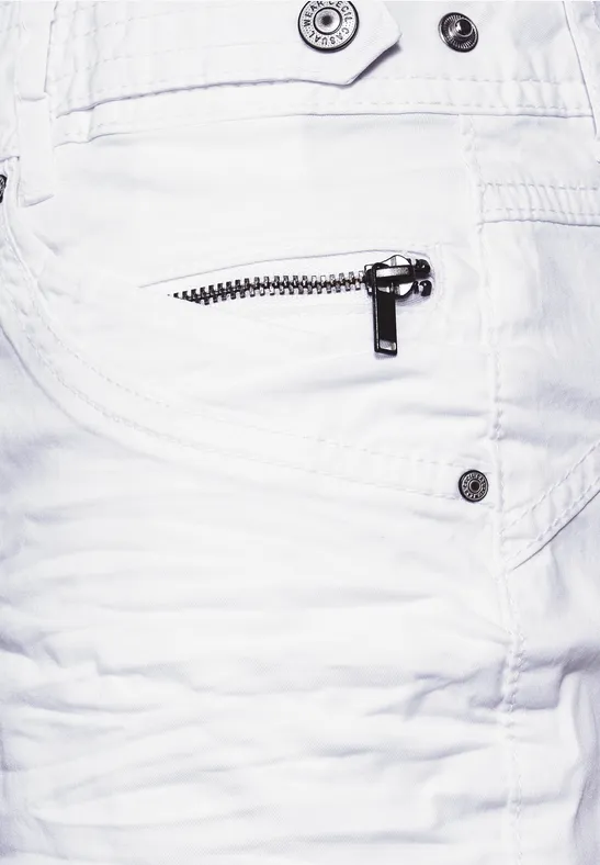 Loose Fit Hose in Inch 22 White