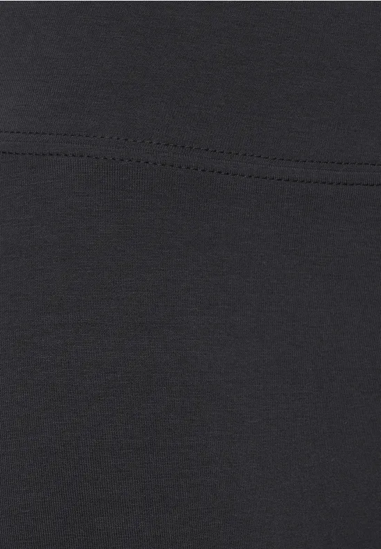 Leggings in Unifarbe carbon grey