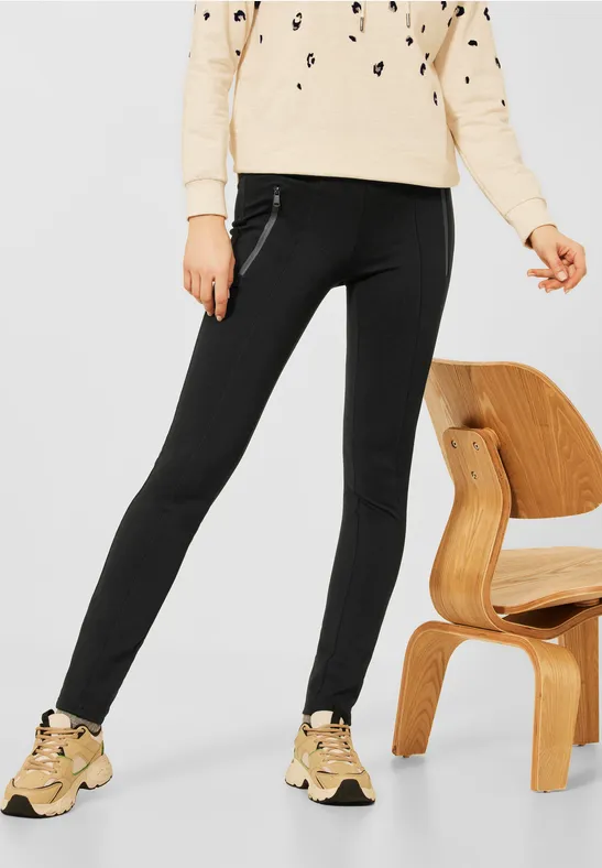 Slim fit broek in 32 inch Black