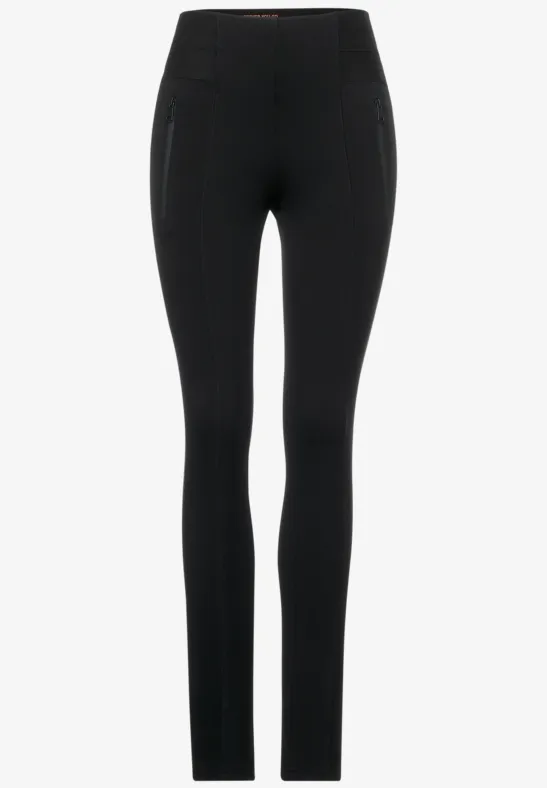 Slim fit broek in 32 inch Black