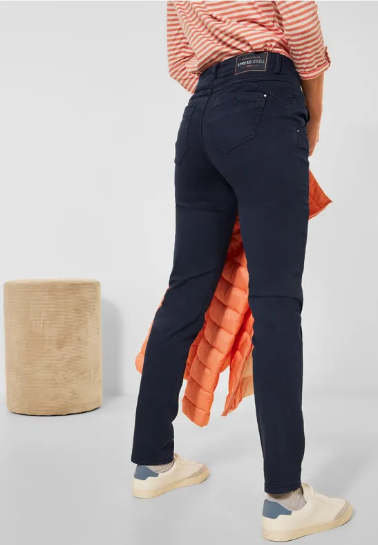 Slim Fit Hose deep blue