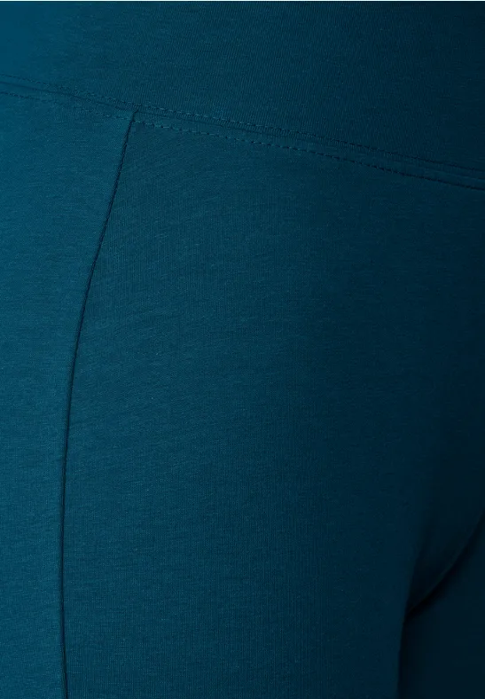 Elastische Leggings teal blue
