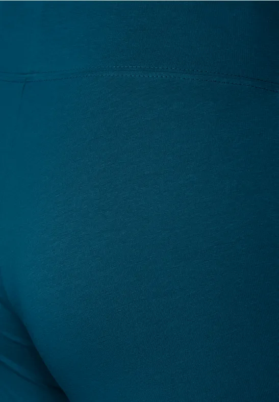 Elastische Leggings teal blue
