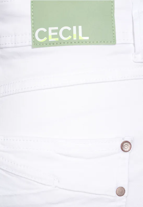 Casual-fit broek White