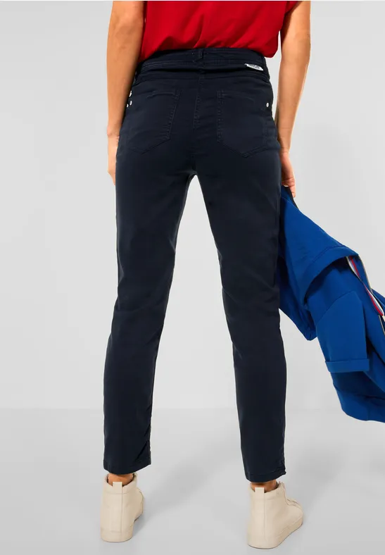 Slim Fit Hose deep blue