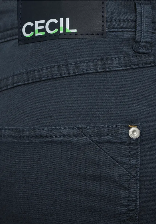 Casual-fit broek deep blue