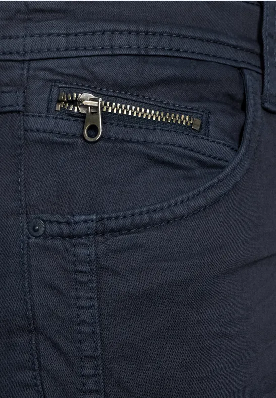 Slim-fit broek deep blue