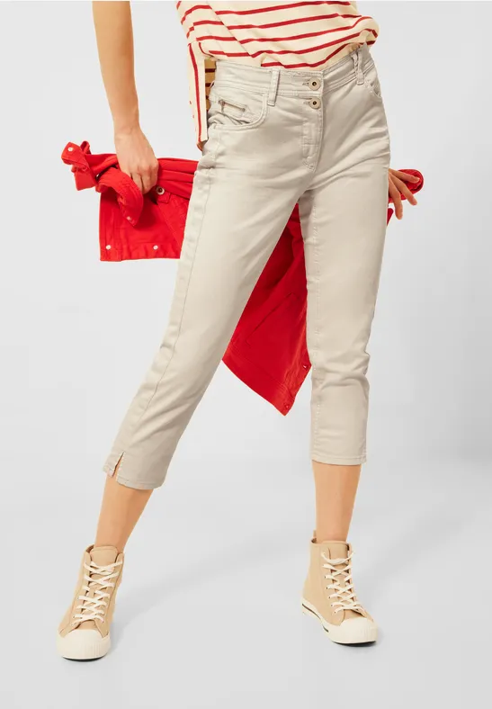 Pantalon slim fit sand beige