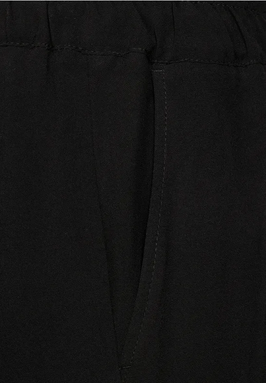 Casual-fit broek Black