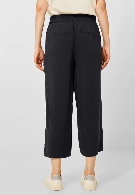 Casual-fit broek carbon grey