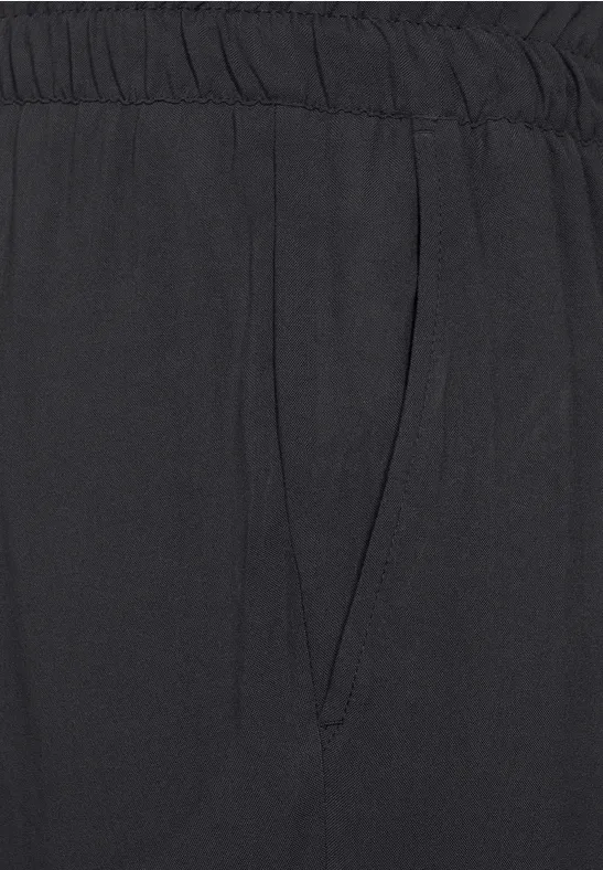 Casual-fit broek carbon grey