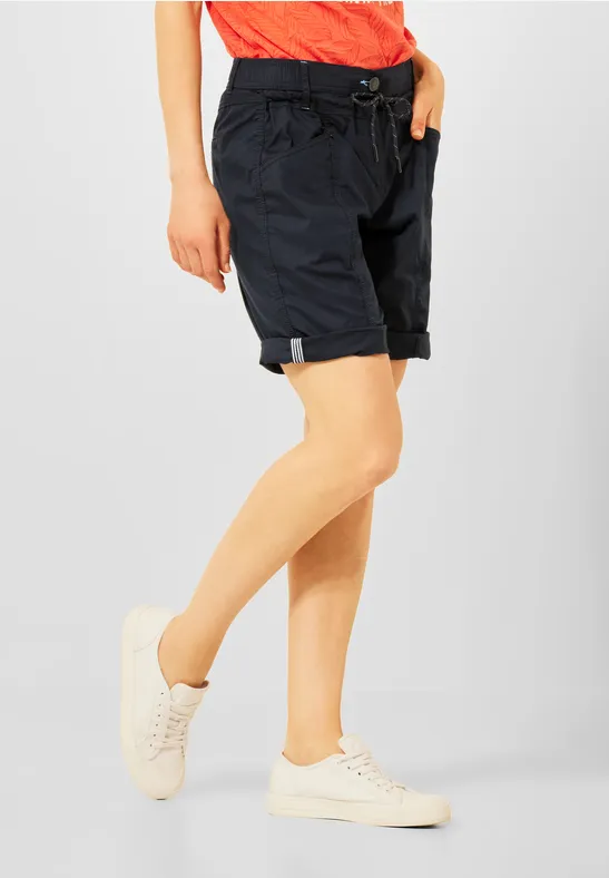 Short casual fit carbon grey