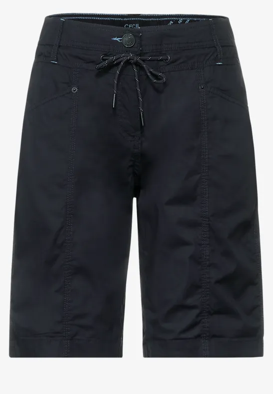 Short casual fit carbon grey