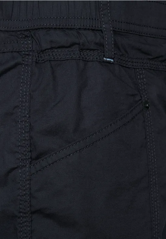 Short casual fit carbon grey