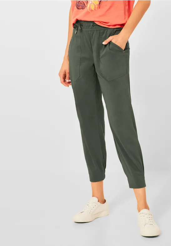 Casual Fit Hose in Inch 26 utility olive