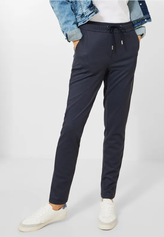 Pantalon casual fit deep blue