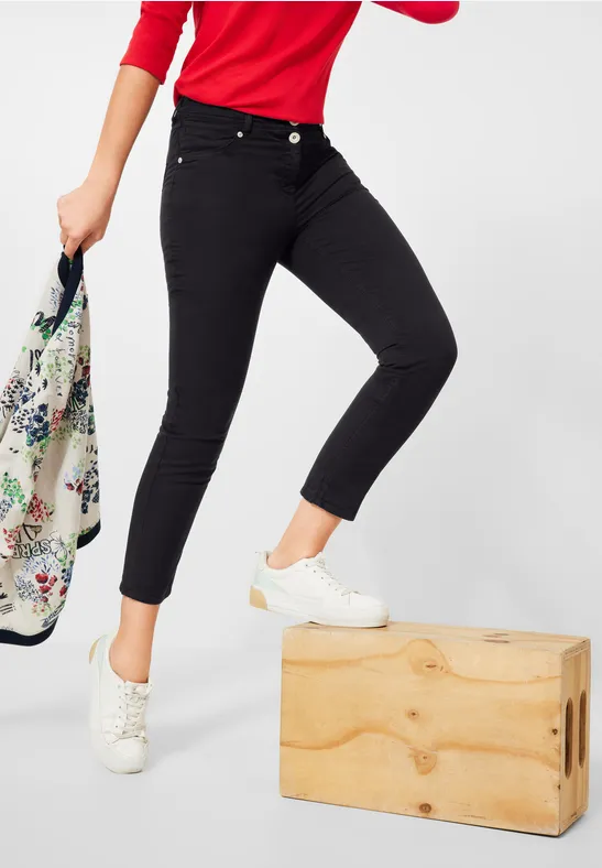 Slim Fit Hose carbon grey